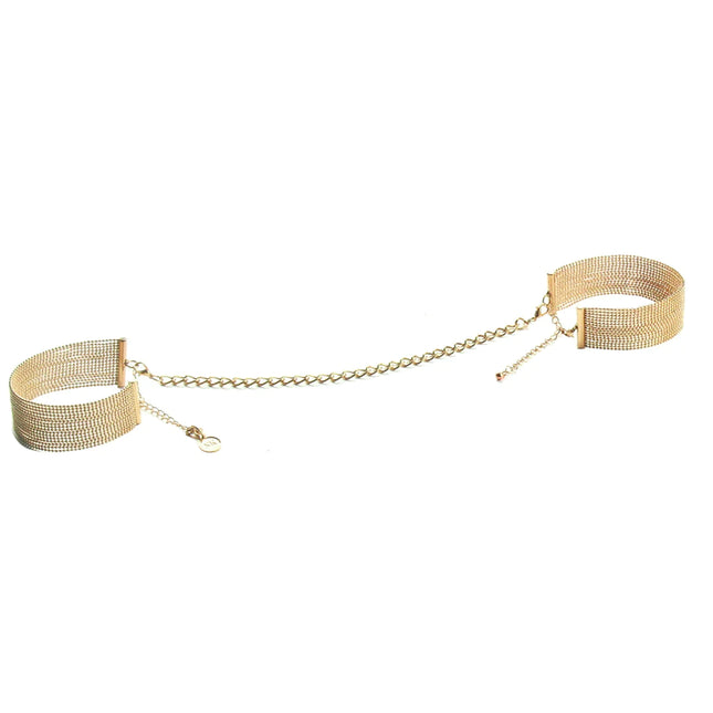 Secret Kisses Gold Bracelet Cuffs