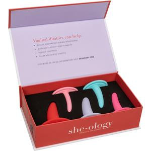 She-Ology  Wearable Dilator Set - 5 Piece, Multicolour