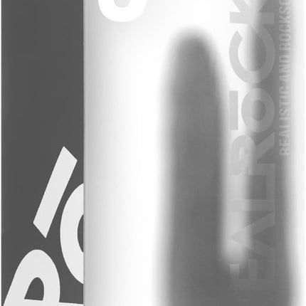 Real Rock 9 Inch Double Dildo - Translucent Skin