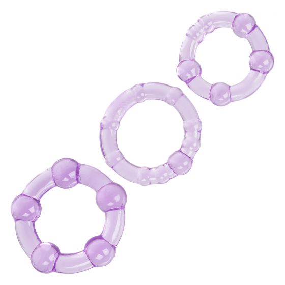 Island Rings in Purple