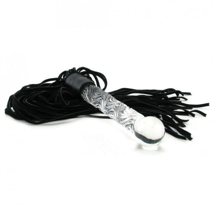 Icicles No. 38 Hand Blown Glass Whip