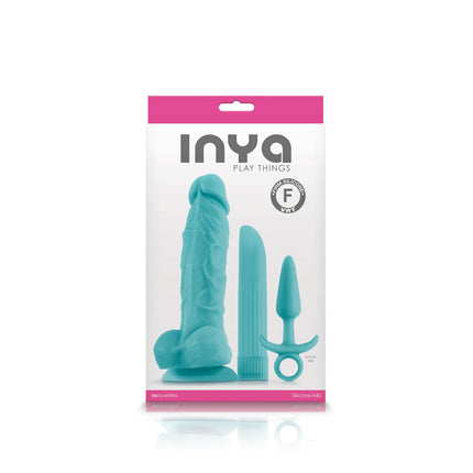 Inya Play Things Dildo, Vibe and Plug Set