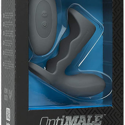 Optimale Vibrating Cock Cage & Wireless Remote in Slate