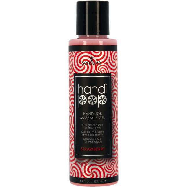 Sensuva Handipop Edible Handjob Massage Gel - 4.2 oz