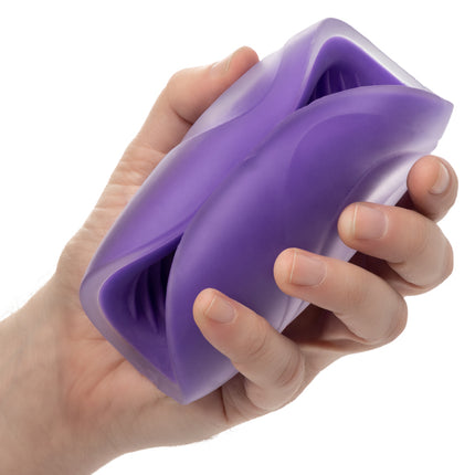 The Gripper Spiral Grip Open Sleeve Masturbator