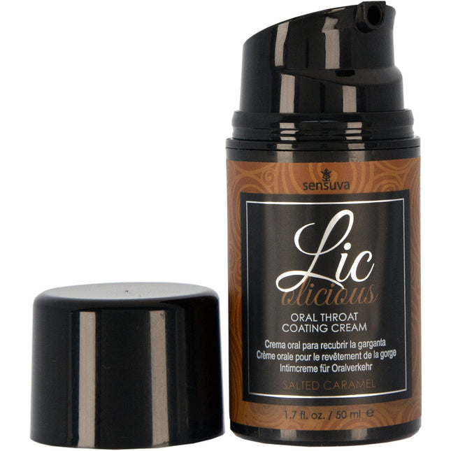 Sensuva Licolicious  Flavoured Throat Coating Cream